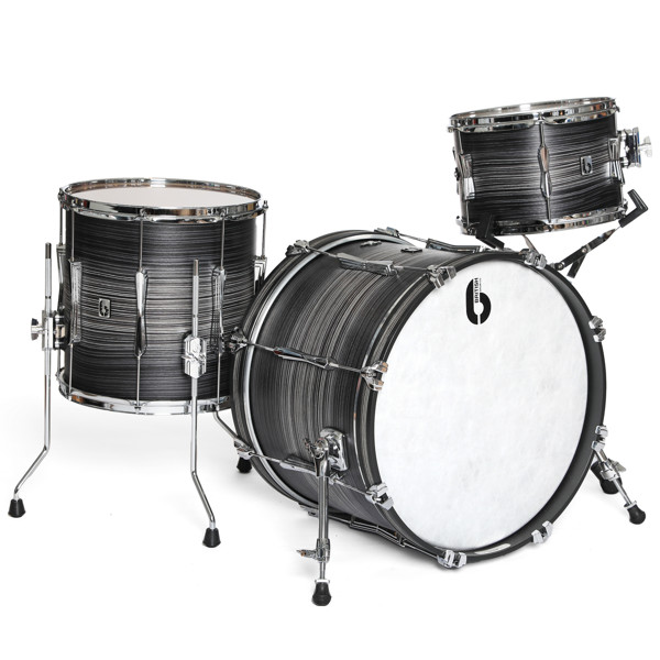 Slagverk British Drum Co. Lounge Club Kit 20 Shell Pack LON-20-CB-CK, 20, Carnaby Knight