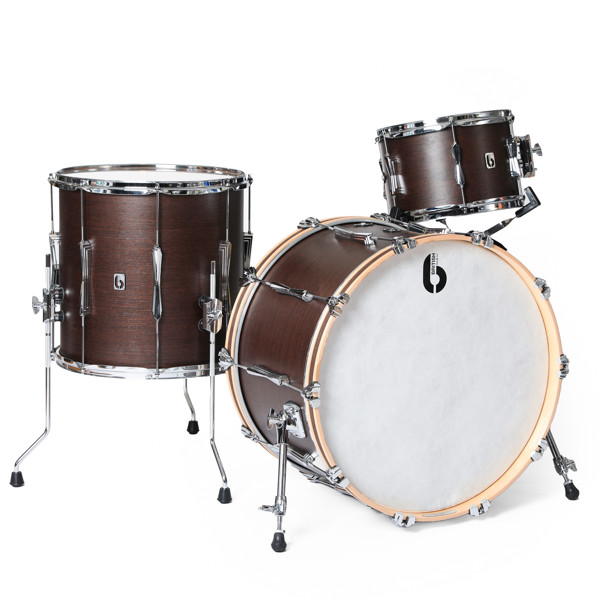 Slagverk British Drum Co. Lounge Club Kit 22 Shell Pack LON-22-CB-KC, 22, Kensington Crown