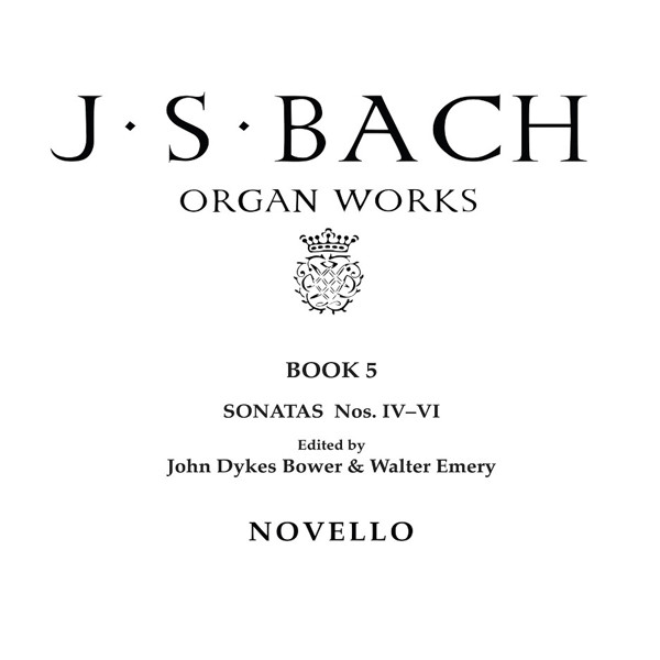 J.S. Bach Organ Works, Book 5 (Novello)