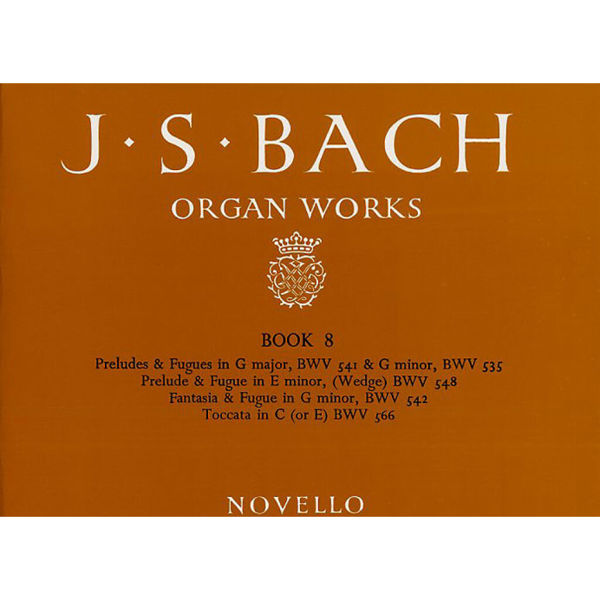 J.S. Bach Organ Works, Book 8 (Novello)