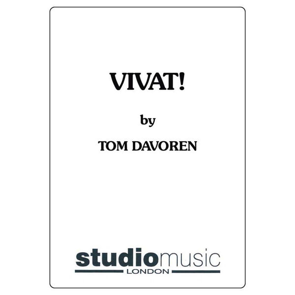 Vivat! (Tom Davoren), Brass Band Score