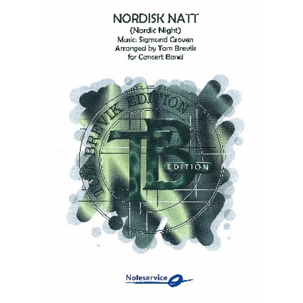 Nordisk natt, Sigmund Groven arr Tom Brevik. Concert Band. Score