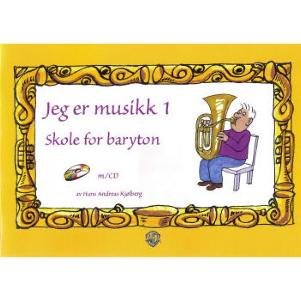 Jeg er musikk 1 Baryton F-nøkkel - Kjølberg *utgått fra vårt sortiment