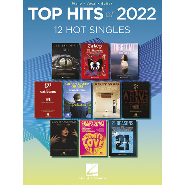 Top Hits of 2022 -  Piano-Vocal-Guitar
