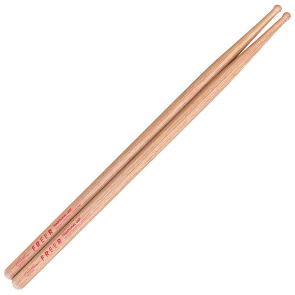 Trommestikker Freer Percussion SMN-TG, Medium Orchestral Hornwood, Traditional Grip