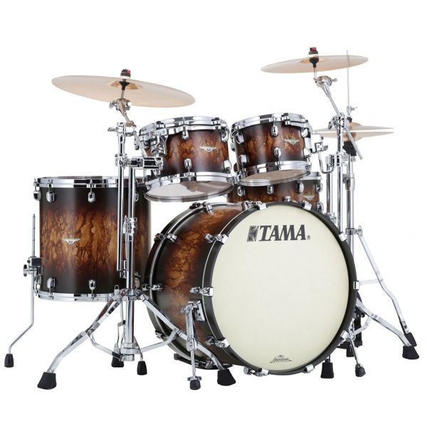 Slagverk Tama Starclassic Maple MA42TZS-MBB, 22 u/Stativer, Molten Satin Brown Burst