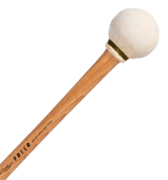 Stortrommeklubbe Freer Percussion BD3H, Medium Maple Ball w/Hard Chamois