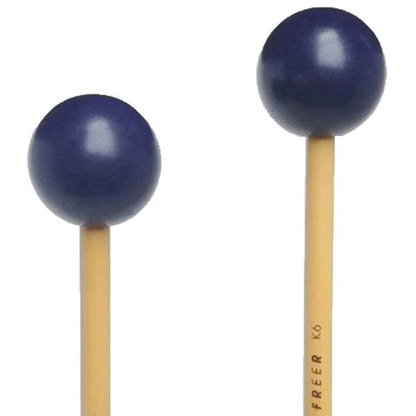 Klokkespillkøller Freer Percussion K6, Purple Large Ball