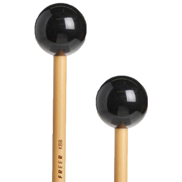 Klokkespillkøller Freer Percussion KBB, Black Phenolic Large Ball