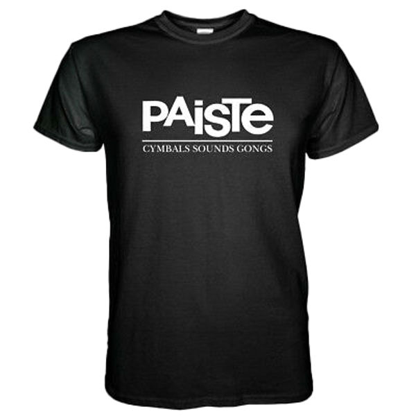 T-Shirt Paiste, Black, X-Large