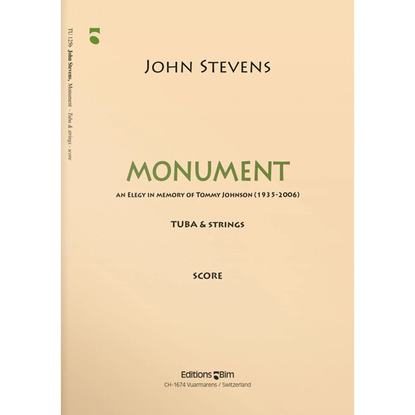 Monument, John Stevens. Tuba and Piano