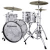 Slagverk Ludwig Vistalite Pro Beat 24 Shell Pack, Clear Vistalite