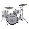 Slagverk Ludwig Vistalite Pro Beat 24 Shell Pack, Clear Vistalite