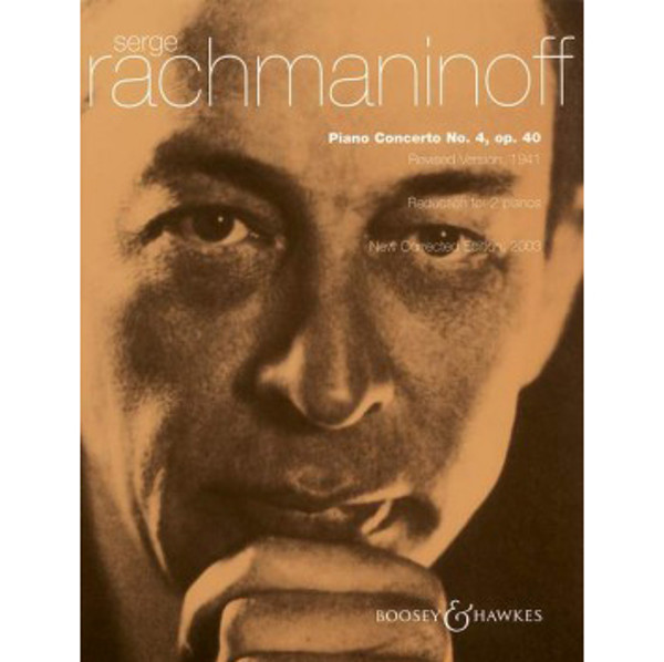 Piano Concerto No. 4 Op 40 in G minor, Sergei Rachmaninoff. Reduction for 2 pianos