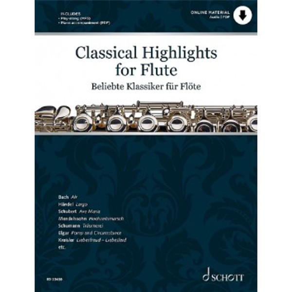 Classical Highlights Flute and Piano, arr Kate Mitchell