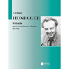 Intrada pour Trompette en ut (C) & Piano. Arthur Honegger