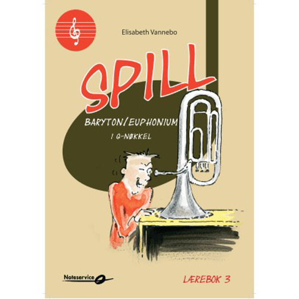 Spill Baryton / Euphonium 3 TC (G-nøkkel) , Elisabeth Vannebo