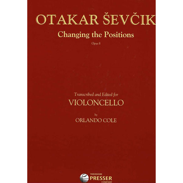 Changing The Positions Opus 8. Cello, Sevcik