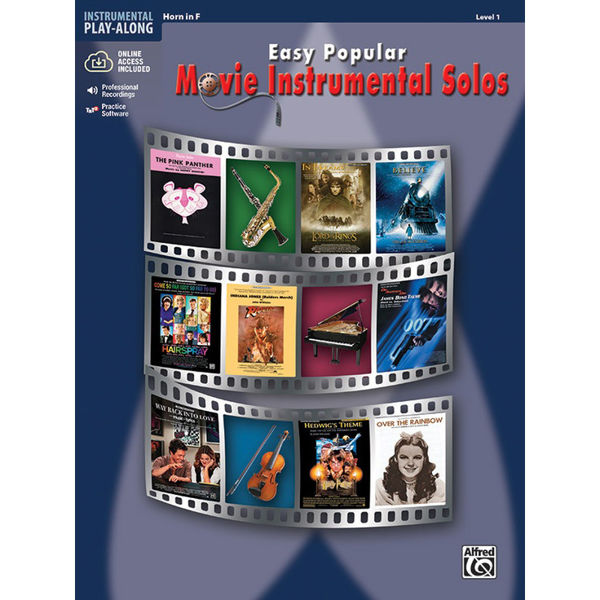 Easy Popular Movie Instrumental Solos Horn/CD