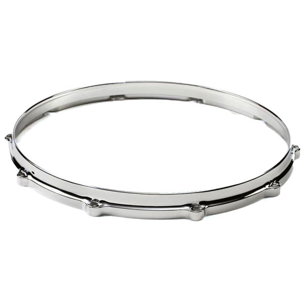 Strammering Ludwig LPMS14PVC1, 14-10 Hole Die-Cast Batter Hoop, Chrome Plated, Marching