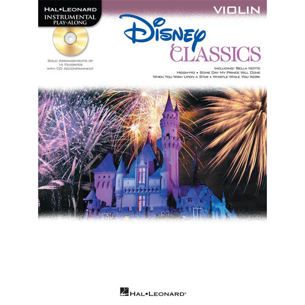 Disney Classics for Violin Instrumental Play-Along