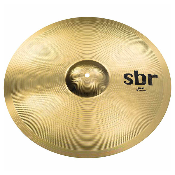 Cymbal Sabian SBR Crash, 18, Brass