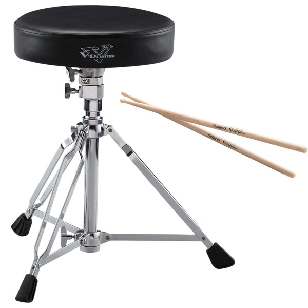 V-Drums Tilleggsutstyr Roland DAP-2X, Trommestol og stikker