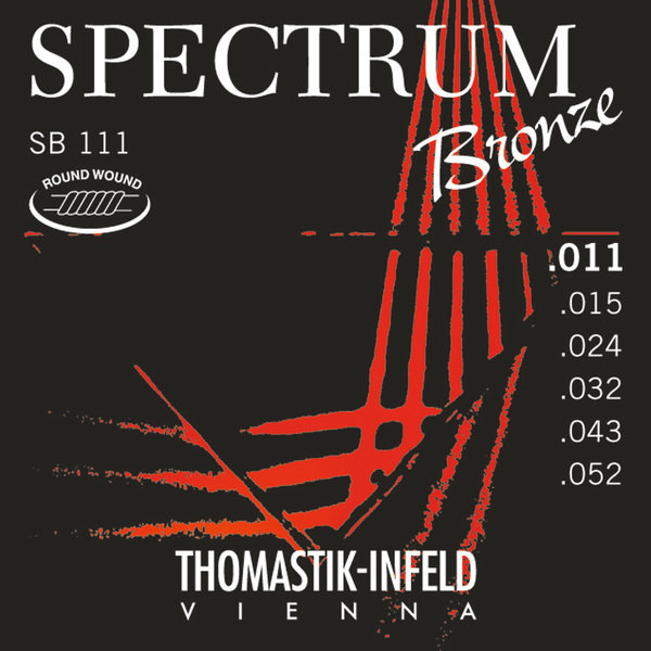 Gitarstrenger Akustisk Thomastik-Infeld Spectrum Bronze .011-.052