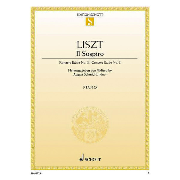 Liszt - Il Sospiro - Concert Etude III, Piano