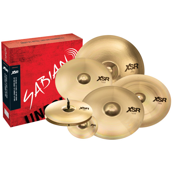 Cymbalpakke Sabian XSR 5006B, 10-14-16-18-20-18, Complete Set