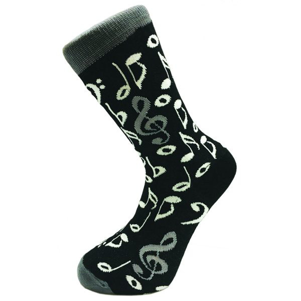 Strømper - Music Notation Socks One Size 6-11