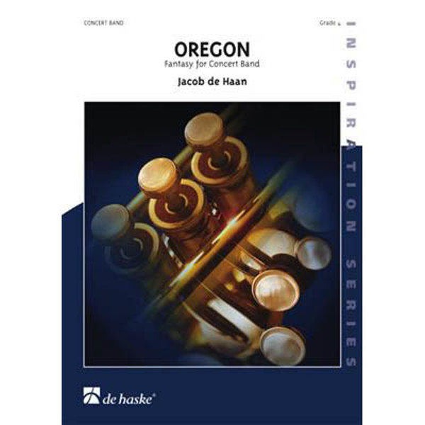 Oregon, Jacob de Haan - Score Concert Band/Fanfare