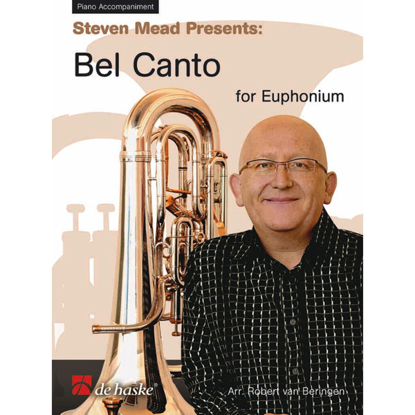 Steven Mead Bel Canto for Euphonium, Piano Accompaniment Book