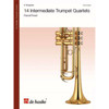 14 Intermediate Trumpet Quartets, arr Pascal Proust