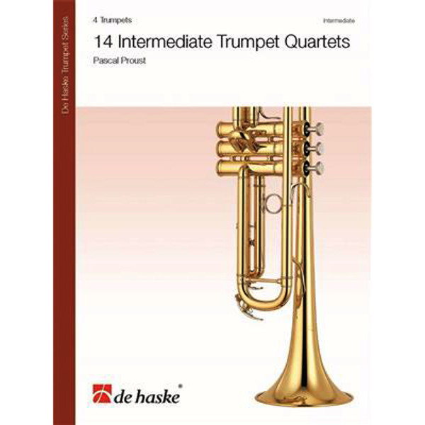 14 Intermediate Trumpet Quartets, arr Pascal Proust