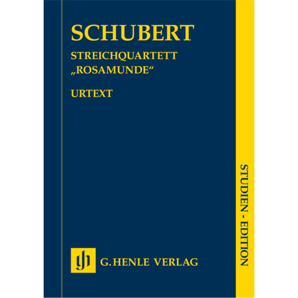 String Quartet a minor Op. 29 D804 Rosamunde, Franz Schubert. Study Score