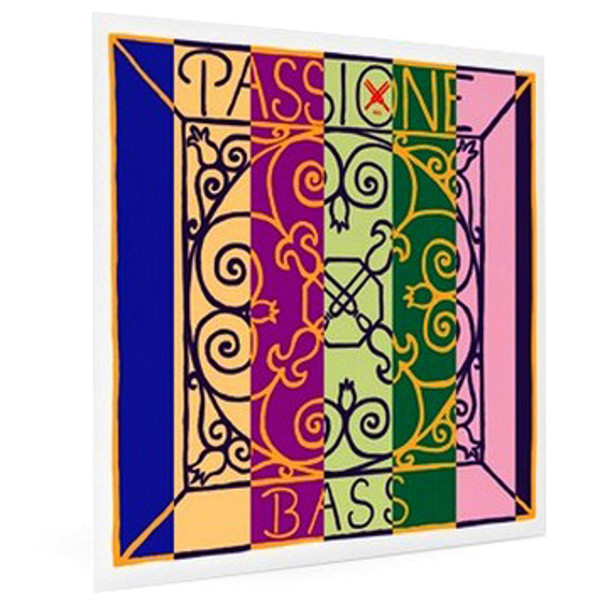 Kontrabasstreng Pirastro Passione 2D Tråd/Kromstål, Medium
