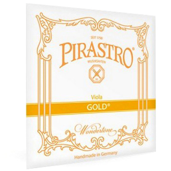 Bratsjstreng Pirastro Gold 2D Gut Core, Silver Plated, Medium *Utgått når siste er solgt