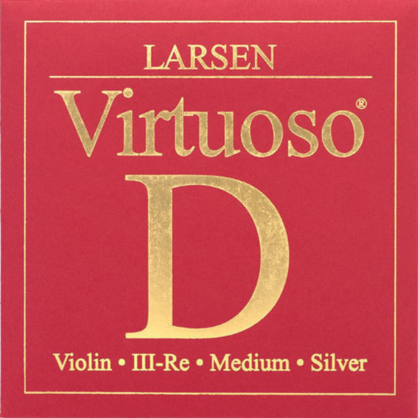 Fiolinstreng Larsen Virtuoso 3D Medium Silver Wound