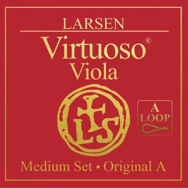 Bratsjstrenger Larsen Virtuoso Sett Medium (A Loop End)