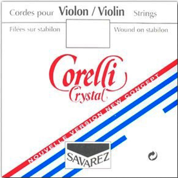 Fiolinstreng Corelli Crystal 2A medium wound on stabilon