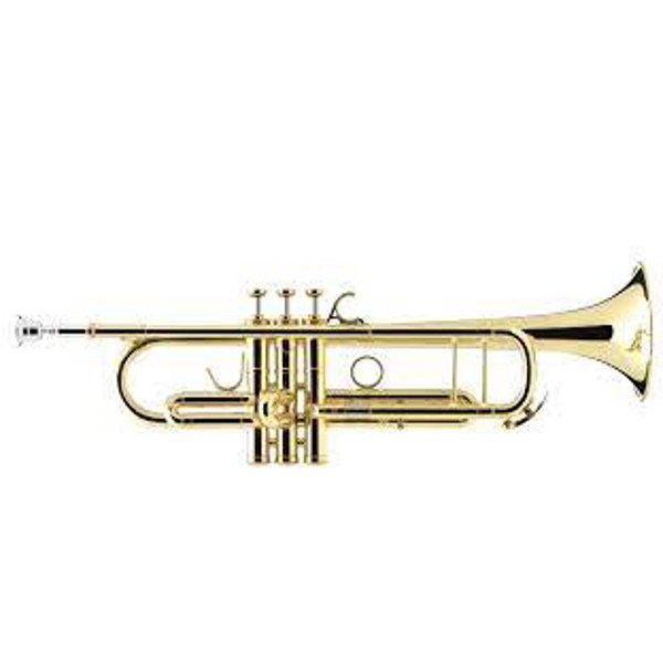 Trompet Bb Courtois Confluence AC335BM, Yellow Brass, 3v. Lakkert