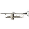 Trompet Bb Courtois Confluence AC335BML, Yellow Brass, 3v. Forsølvet