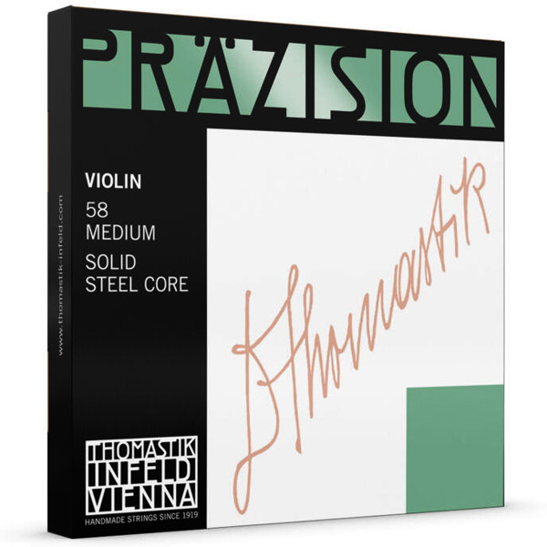 Fiolinstreng Thomastik-Infeld Präzision 4G 1/2 Medium Solid Steel Core, Chrome Wound