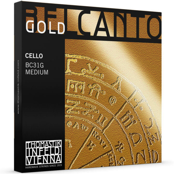 Cellostrenger Thomastik-Infeld Belcanto Gold Medium, Sett