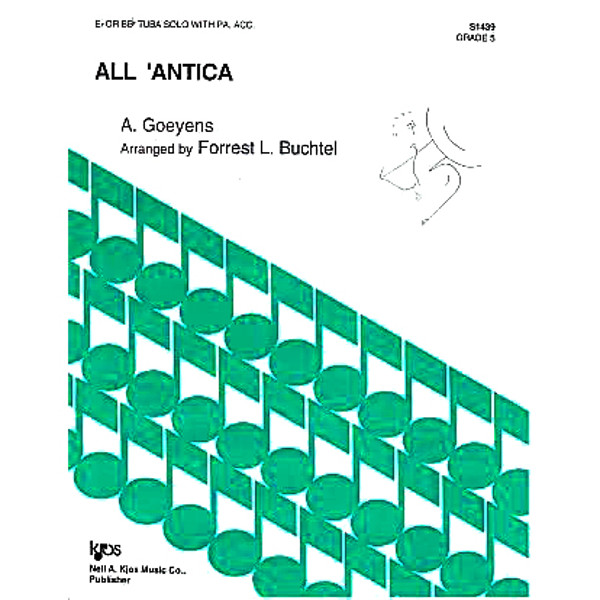 All Antica for Tuba og Piano - Goeyens arr Buchtel