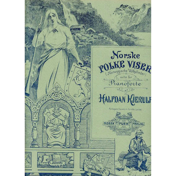 Norske Folkeviser, Halfdan Kjerulf - Piano