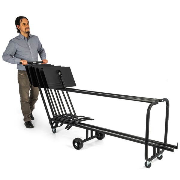 Notestativvogn Manhasset #1910, Stand Cart, Black