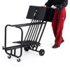 Notestativvogn Manhasset #1920, Short Stand Cart, Black