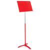 Notestativ Manhasset #48C-RED, Symphony Stand, Red Colored, Trinnløs